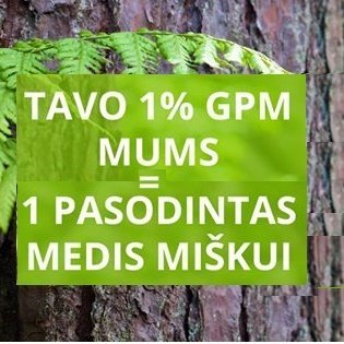 You are currently viewing Skirkite mums 1% nuo savo GPM