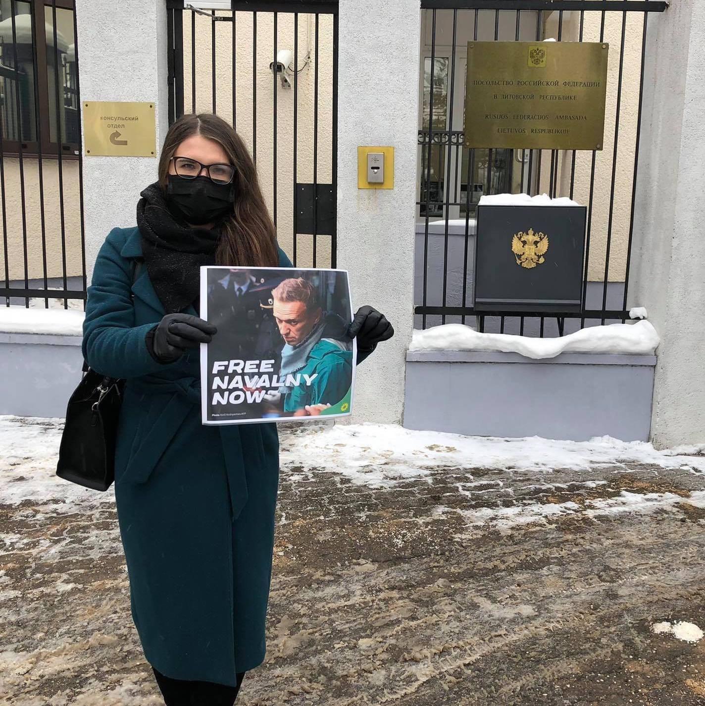 Read more about the article Dėl A. Navalno ir žmogaus teisių pažeidimų kreipėsi į Rusijos ambasadą