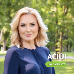 Read more about the article Kelmės raj. mero rinkimuose Lina Samulytė užėmė į trečiąją vietą